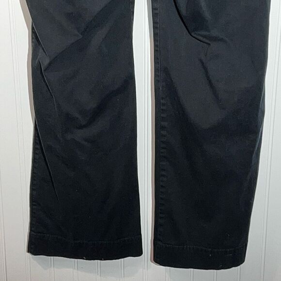 Dockers Straight Leg Pants Women’s 12 Med Black Sure Fit Waistband Pockets Work - Picture 6 of 7